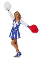 Cheerleader luxe, blauw - thumbnail