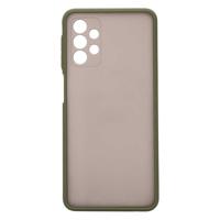 Shop4 - Samsung Galaxy A32 5G Hoesje - Bumper Back Case Groen - thumbnail
