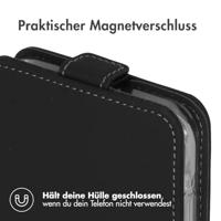 Accezz Flipcase Samsung Galaxy A25 Telefoonhoesje Zwart - thumbnail