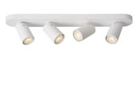 Lucide XYRUS - Plafondspot - LED Dim to warm - GU10 - 4x5W 2200K/3000K - Wit - thumbnail
