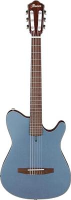 Ibanez FRH10N Indigo Blue Metallic Flat elektrisch-akoestische klassieke gitaar