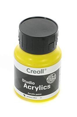 Creall Studio Acrylverf, semi-dekkend, primary yellow (06), 500 ml/ 1 fles Creall Studio Acrylverf, semi-dekkend, primary yellow (06), 500 ml/ 1 fles