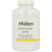 Walthers Berberine extract 350mg 180 Vegetarische capsules - thumbnail