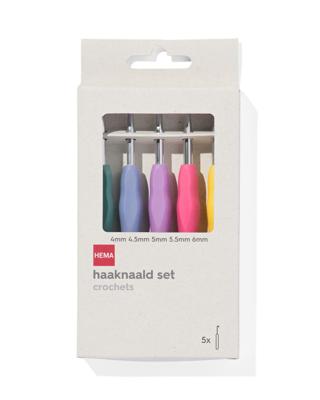 HEMA Haaknaalden 4+4.5+5+5.5+6 - 5 stuks