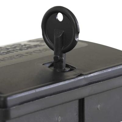 Muizenvallen 20 st 13x10x4 cm zwart