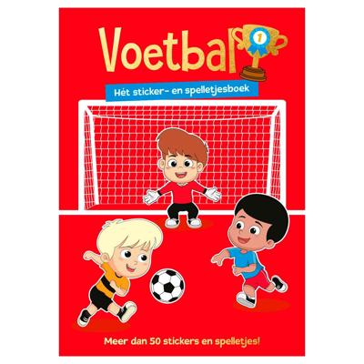 Sticker- en Speelboek Voetbal