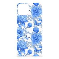 Case voor iPhone 15 Plus Flowers Blue - thumbnail