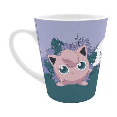 Pokemon Mug - Jigglypuff Purple Flowers