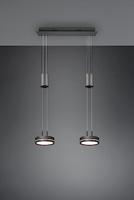 Trio HanglampFranklin 3-lichts zwart - 326510342 - thumbnail