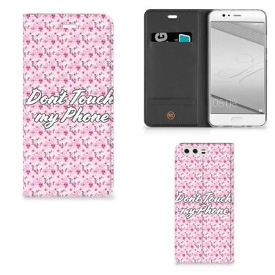 Huawei P10 Plus Design Case Flowers Pink DTMP Huawei P10 Plus Design Case Flowers Pink DTMP