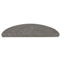 Trapmatten zelfklevend 30 st 56x17x3 cm grijs - thumbnail