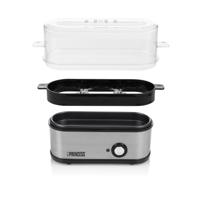 Princess 262043 eierkoker zwart/rvs - thumbnail