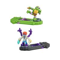 Donatello vs Baxter Stockman-figuren - Akedo - Moose Toys - thumbnail