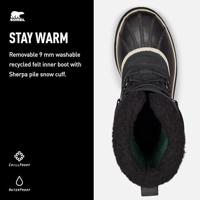 Sorel Caribou™ Wp Sneeuwlaars Heren Black, Dark Sto 9.5 - thumbnail