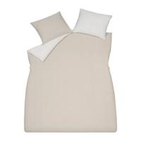 Vandyck Vandyck Dekbedovertrek PURE 89 stone 2-persoons (200x200/220 ) - thumbnail
