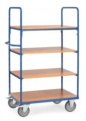 Fetra Hauptartikel 8301 Etagewagen Universeel Staal Poedercoating Laadvermogen (max.): 500 kg Stralend blauw (RAL 5007) Fetra Hauptartikel 8301 Etagewagen Universeel Staal Poedercoating Laadvermogen (max.): 500 kg Stralend blauw (RAL 5007)