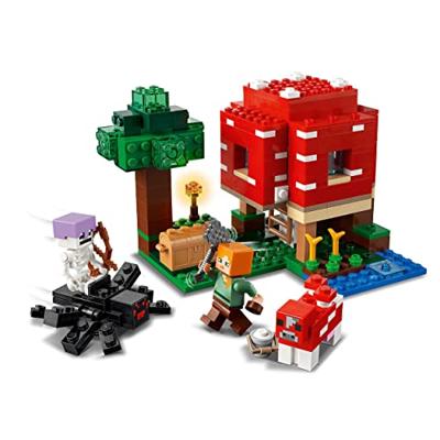 Lego Minecraft 21179 The Mushroom House - thumbnail