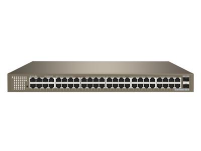 Tenda Unmanaged Ethernet-switch 48 poorten Gigabit + 2sfp - Business