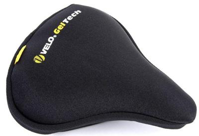 Buzaglo Zadeldek velo plush tour met gel - zwart