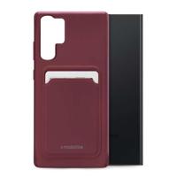 Mobilize Rubber Gelly Card Case Samsung Galaxy S23 Ultra 5G Matt Bordeaux - thumbnail