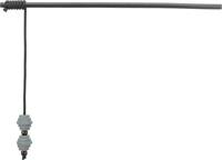 TRIXIE KATTENSPEELGOED SPEELHENGEL MET HALTER CITYSTYLE VILT / HOUT 40 CM - thumbnail