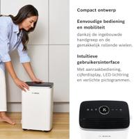 Bosch Home Comfort Dry 4000 Luchtontvochtiger 75 m³ Wit - thumbnail