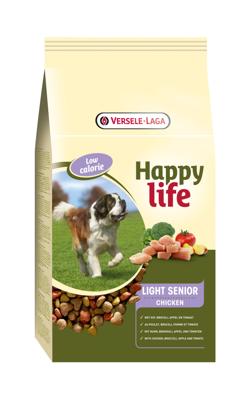 Happy Life Senior met kip hondenvoer 2 x 15 kg