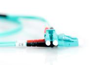 Digitus DK-2533-10/3 Glasvezel Optische vezel Aansluitkabel 10.00 m Turquoise [1x LC-stekker - 1x LC-stekker] 50/125 µ Multimode OM3 - thumbnail