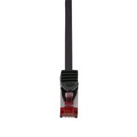 LogiLink CQ2073S RJ45 Netwerkkabel, patchkabel CAT 6 S/FTP 5.00 m Zwart Vlambestendig, Snagless 1 stuk(s) - thumbnail