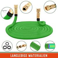 Tuinslang Groen 7,5m Flexibel - thumbnail