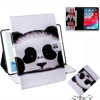 Panda patroon horizontale Flip lederen case voor iPad Pro 11 inch (2018) met houder & Card slot & portemonnee