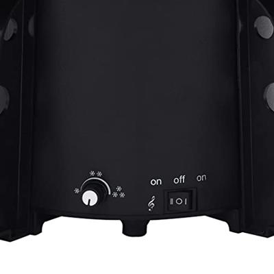 Kerstboom sneeuwend met paraplubasis 140 cm PVC zwart Kerstboom sneeuwend met paraplubasis 140 cm PVC zwart