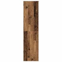 Kledingkast met plank met opslag Oud hout Bewerkt hout - thumbnail