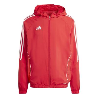 adidas Tiro 24 Windbreaker Rood Wit adidas Tiro 24 Windbreaker Rood Wit