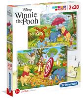 Clementoni legpuzzel Disney Winnie the Pooh 20 stukjes 2 stuks - thumbnail