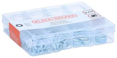 Set Bouten Black & Decker 270 Onderdelen Set Bouten Black & Decker 270 Onderdelen