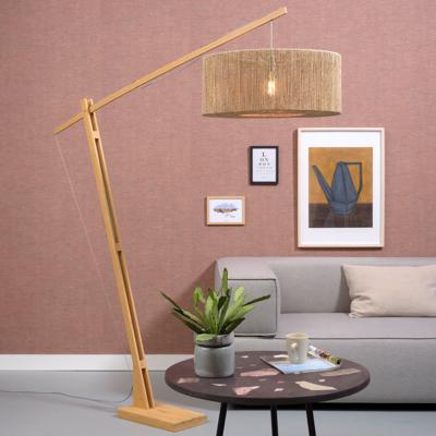 GOOD&MOJO Vloerlamp 'Iguazu' Jute, 207cm, kleur Naturel