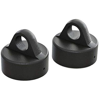 Aluminum Shock Cap (Black) (2pcs) (AR330491)