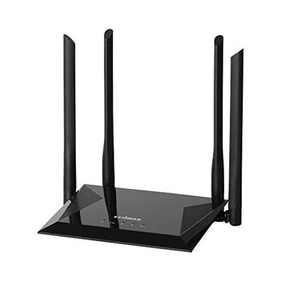 Edimax BR-6476AC Draadloze Router Ac1200 2.4/5 Ghz (dual Band) 10/100 Mbit Zwart