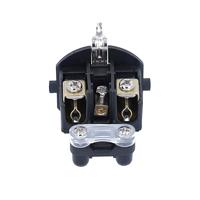 AS Schwabe 62225 Koppeling met randaarde PVC 230 V Zwart IP20 - thumbnail