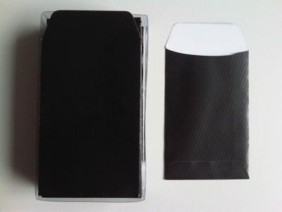 Kraftzakjes zwart 16x23cm 70gr 100 stuks