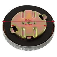 MZA Tankdop tank cap etz with locks - thumbnail