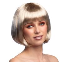Pruik bobline platinum blond - thumbnail