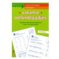 Deltas Vakantie oefenblaadjes "naar groep 4" - thumbnail
