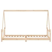 Kinderbedframe 80x200 cm massief grenenhout - thumbnail
