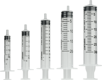 Génia Dispoject 3-delige Wegwerpspuit 5 ml