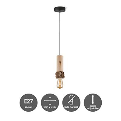 Besselink licht F571012-01 plafondverlichting Bruin LED A