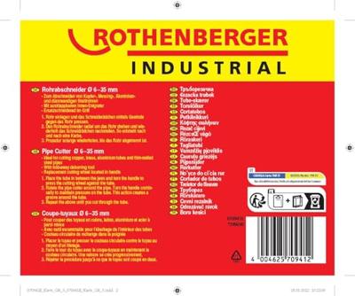 Rothenberger 35 PRO Pijpsnijder 6 - 35mm - ROT070941E - thumbnail