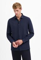 No- Excess Shirt Jersey Melange Stretch N4180 Overhemd 078 Night - thumbnail