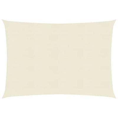 Zonnezeil 160 g/m 3x4,5 m HDPE crmekleurig Zonnezeil 160 g/m 3x4,5 m HDPE crmekleurig